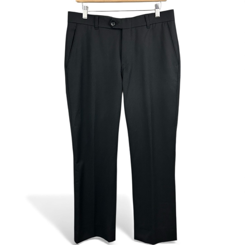 Citadin Classic Black Wool Blend Dress Pants Size 34